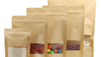 Bolsas Kraft con ventana